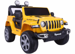 Lean Cars FT-938 Žlutě lakované vozidlo s pohonem 4x4 na baterie