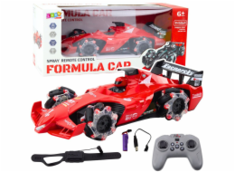 LeanToys RC sportovní auto s kouřovým efektem 2.4G červené LEAN Toys