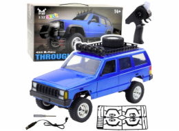 LeanToys MN78 Dálkově ovládané terénní vozidlo RC s pohonem 4x4 Modrá 1:12