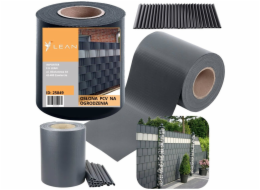Lean Páska na plot s UV ochranou, 20 klipů, šedá, 450 g/m, 19x35m, LEAN