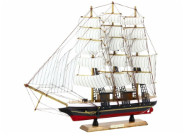 LeanToys Sběratelský model Bílé plachetnice