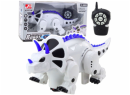 LeanToys Chytrý dálkově ovládaný RC dinosauří robot Triceratops