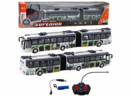 LeanToys Dálkově ovládaný městský trolejbus RC světla Veřejná doprava LEAN Toys