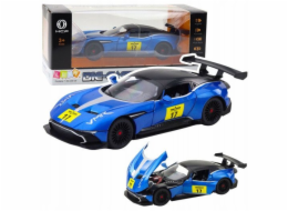 LeanToys&nbsp;Kovové&nbsp;sportovní&nbsp;auto,&nbsp;světla,&nbsp;zvuky,&nbsp;jízda,&nbsp;modrá&nbsp;1:22