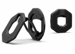 Skrzynkazdrewna UAG Monarch Dual Magnetic Ring Stand - oboustranný magnetický stojánek připevněný k ochrannému pouzdru (černý)