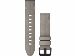 Garmin&nbsp;Poutko&nbsp;na&nbsp;zápěstí&nbsp;QuickFit&nbsp;20&nbsp;Suede&nbsp;(hliněná/černá&nbsp;přezka)&nbsp;(010-12876-00)