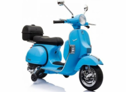 Lean Sport Bateriový skútr Vespa modrý
