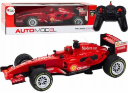 LeanToys RC závodní auto na dálkové ovládání 1:12 s červenými světly a zvuky