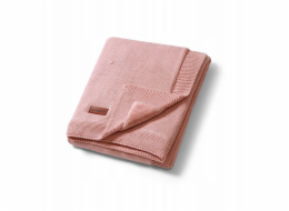 PurePower BAVLNĚNÁ DEKA BABY ONO 1671/01 S FLANELOVOU PODŠÍVKOU, RŮŽOVÁ