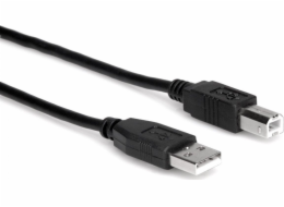 Hosa USB kabel USB-A - USB-B 0,91 m černý (USB-203AB)