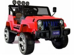 Lean Sport Car na baterie S2388 Jeep Red 4x45W