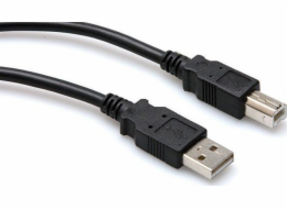 Hosa USB kabel USB-A - USB-B 3 m černý (USB-210AB)