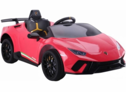 Lean Sport Štíhlé sportovní auto Lamborghini Huracan červené na baterie