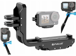 Puluz Montážní klec na lišty horizontální a vertikální 1/4'' a GoPro pro DJI Osmo Action 5 Pro / 4 / PU768B