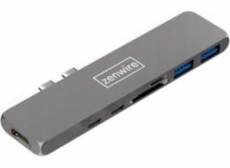 Zenwire USB HUB 2x USB-C + 2x USB-A 3.0 (1026902325)