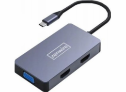Zenwire Dokovací stanice/replikátor 5 v 1 s USB-C (109514744)