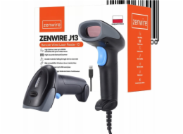 Zenwire Stacionární laserová čtečka čárových kódů kabelová, EAN, USB, 1D J13