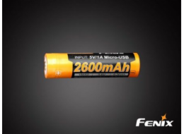 Fenix Baterie Micro USB MR18650 2600mAh 1 ks.