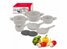 Klausberg Sada 12 mramorových nádobí KB-7967