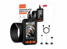 Zenwire Endoskop s inspekční kamerou pro motorové potrubí, Full HD IPS, USB-C, 5 m, T40,
