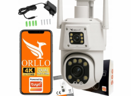 ORLLO TZ8 Duální 4MP + 4MP 4G Wi-Fi IP kamera