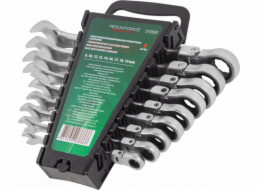 Rockforce Sada ráčnových očkoplochých klíčů s kloubem, 9dílná.