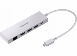 Samsung AV adaptér Multiportový adaptér Samsung EE-P5400, stříbrný