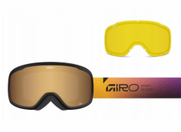 Giro Zimní brýle GIRO ROAM PURPLE FADED (OTG) (válcové) (jantarově zlaté 19-42% S2 + žluté 80-99% S0 čočky)