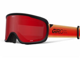 Giro Zimní brýle GIRO ROAM RED/BLACK FADED (OTG) (válcové) (jantarově šarlatové čočky 19-42% S2 + žluté 80-99% S0)