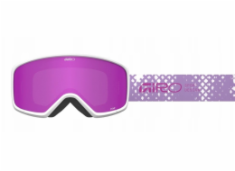 Giro Dětské zimní brýle GIRO STOMP MAUVE FENCE (OTG) (válcové) (jantarově růžové 19-42% S2 čočky)