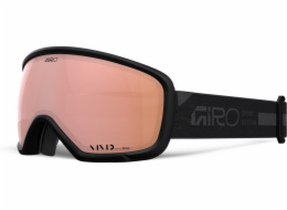 Giro Dámské zimní brýle GIRO MILLIE BLACK RAILS (torické) (zrcadlově žluté čočky VIVID-Carl Zeiss ROSE GOLD 19-42% S2)