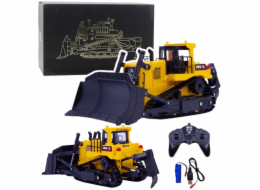 HUINA Kovový model buldozeru, rypadla 1:50 EDUKAMP