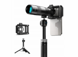 Apexel HD Tele zoom objektiv 30x + stativ pro telefon, tablet, chytrý telefon APL-30XJJ028