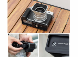 JJC Stabilizátor rukojeti s klecí na palec a prst pro Fuji Fujifilm Gfx 100rf / Hg-gfx100rf černý