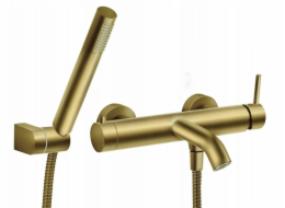 Ferro BCK77BG / CIRICULUS / SPRCHOVÁ BATERIE SE SPRCHOVOU SADOU, KARTÁČOVANÉ ZLATO