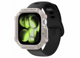 Spigen Pouzdro Rugged Armor V2 pro Apple Watch 10 / 11 42mm, dunovo béžové