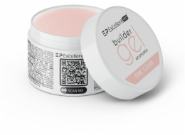 Cosmetics Zone Vynikající PRO Builder Gel Ekonomický růžový čirý 50g
