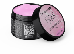 Cosmetics Zone Excellent PRO Fiber Gel Polyamide Plus Builder Gel lesklý růžový 50g
