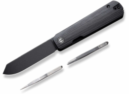 Cedrus Zavírací nůž Civivi Sendy Black G10, černý Stonewashed Nitro-V od Bena Petersena (C21004B-2)