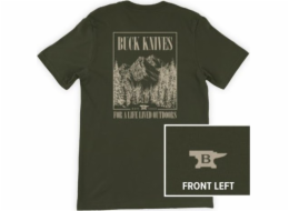 Buck Knives Tričko Buck Tee Live Outdoors 13213 velikost M