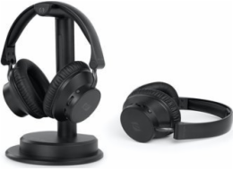 Muse | Balení 2 bezdrátových televizních sluchátek | M-288 CTV | Přes uši | Bluetooth | Černá