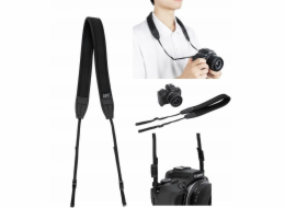 JJC Neoprenový ramenní popruh na krk pro bezzrcadlovou digitální zrcadlovku 124 cm / Ns-m1se