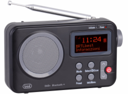 Clint Rádio Trevi DAB7F8000R BLACK dab dab+ fm BT