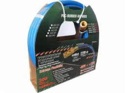 Rockforce Pneumatická hadice Reinforced Gum 10mm x 15m s rychlospojkami