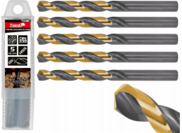 Tvardy Vrták Drill černo-zlatý HSS kovový vrták 12,50 mm (5/50/150)