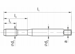 Fanar THREAD M10 DIN-371C R45 (6H) HSSE-PM TICN S-NC - C4-525301-0100