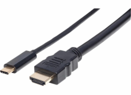 Manhattan kabel USB-C na HDMI 2m černý (151764)