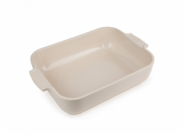 Peugeot APPOLIA Obdélníkový talíř 36 cm ecru