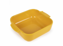 Peugeot APPOLIA Čtvercová mísa 36 cm šafránově žlutá