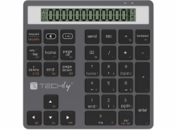 Techly Bezdrátová numerická klávesnice s kalkulačkou BT/RF a USB